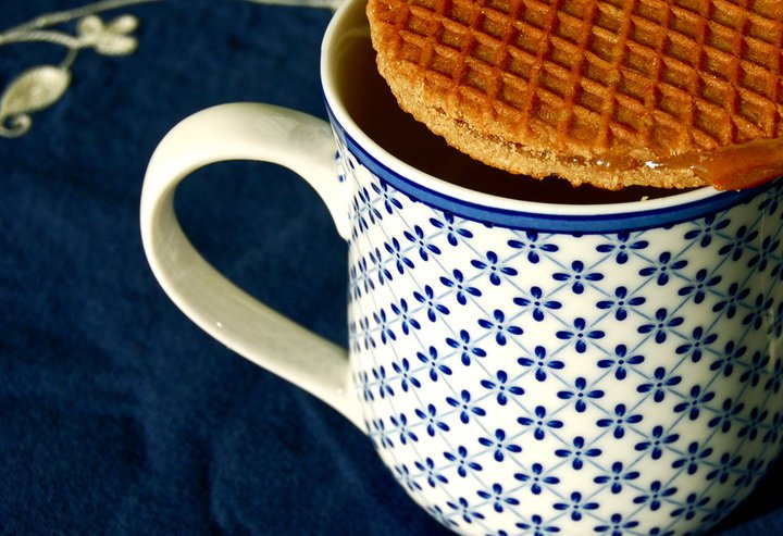 Dark Chocolate Peppermint Stroopies